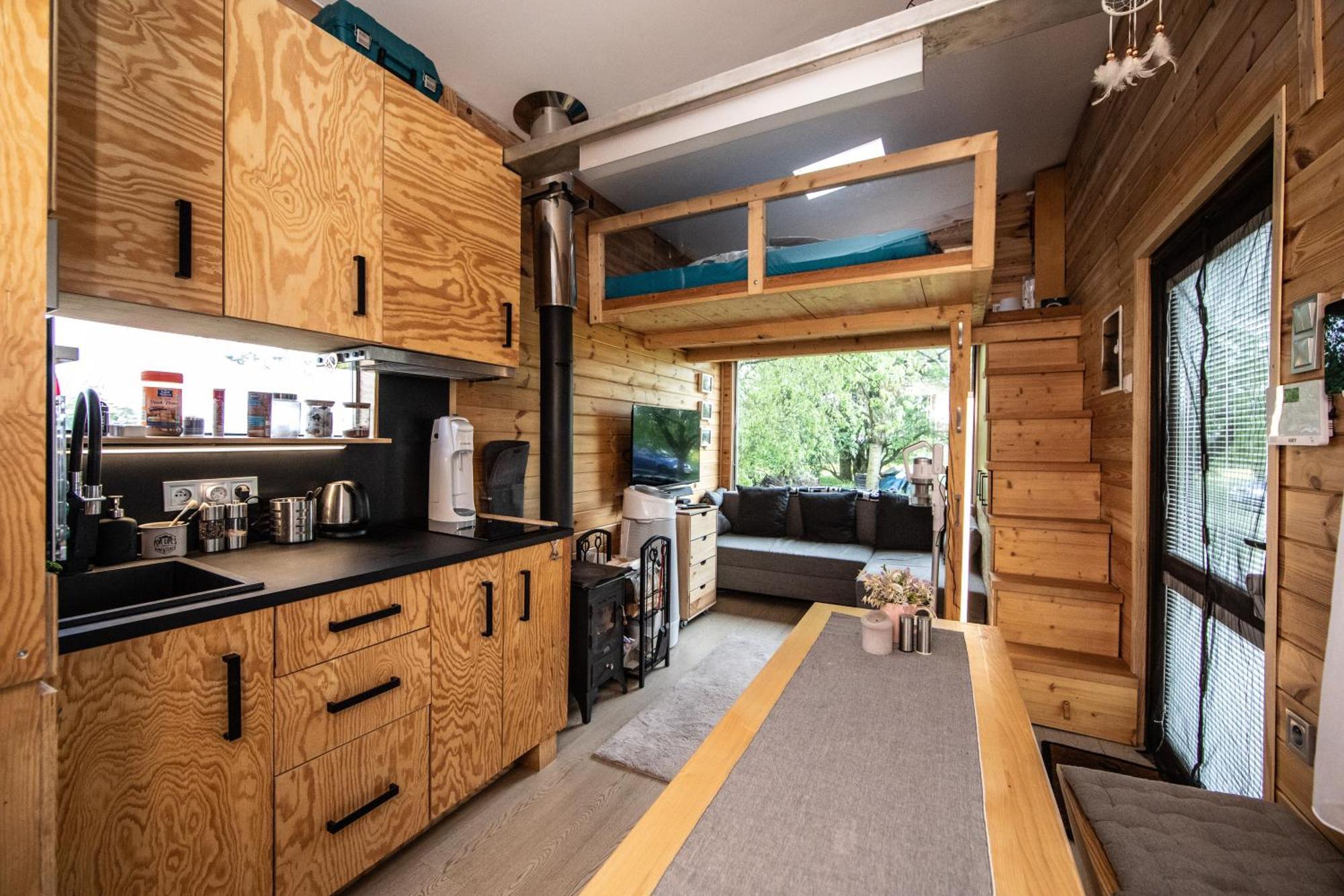 Tiny House - Chatka V Rezi U Prahy Husinec  Bagian luar foto